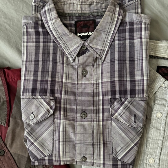 Tony Hawk lightweight button up shirts - Picture 3 of 12